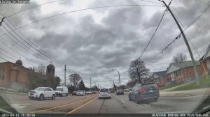 Driving on Warden avenue S in Toronto