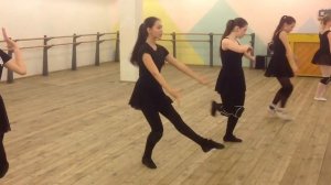 Лезгинка-урок. Сложное движение медленно учим.