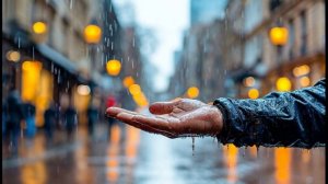 Небо хмурится немножко