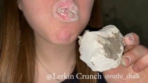 CHALK IN CLAY PASTE | МЕЛ В ПАСТЕ ИЗ ГЛИНЫ | CHALK | МЕЛ | ХРУСТ МЕЛА | @lerkincrunch222