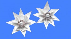 Красивые снежинки из бумаги Как сделать снежинку из бумаги