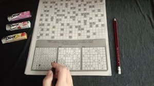 ASMR chewing gum / АСМР судоку / жую жвачку / шёпот / whisper