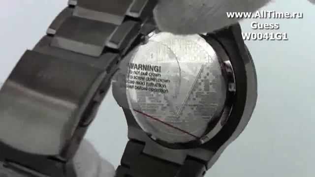 Мужские наручные fashion часы Guess W0041G1 смотреть онлайн