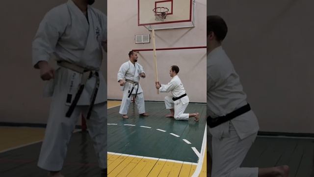 Tameshiwari / ita wari (bar) strike kote uchi (forearms) / Ryubin dojo Uechi ryu 上 地 流 karate смотреть онлайн