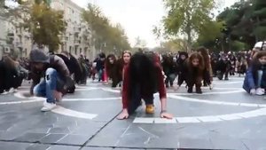 Флешмоб в баку