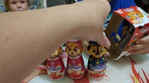 Щенячий патруль растишка, распаковка