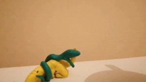 Тираннозавр против титанобоа