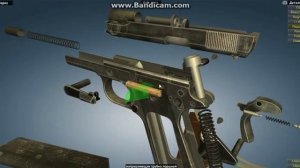 Сборка и разборка пистолета кольт 1911