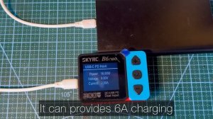 SKYRC B6 neo Battery Charger 遙控車充電器 DC200W PD3.0 80W unboxing 開箱文