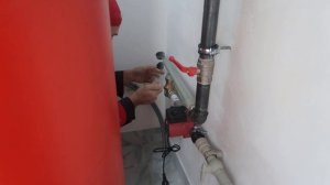Как установить трехходовой клапан для котла длительного горения Медведь
