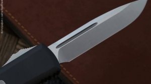 Автоматический нож Microtech UTX-85 Satin Standard 231-4
