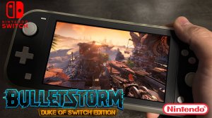 Bulletstorm: Duke of Switch Edition Nintendo Switch Lite Gameplay