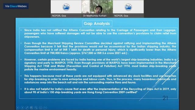 OSI Webinar Series: The Blue Economy of India ˗ A Legal Perspective смотреть онлайн