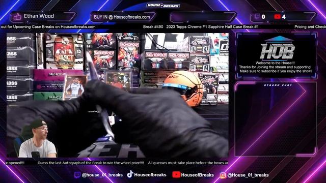 2023 Topps Chrome F1 Sapphire Half Case Break #1 смотреть онлайн