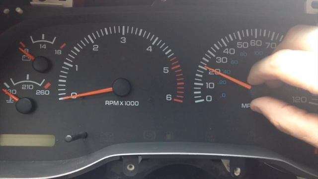 1998 Dodge Dakota Speedometer Calibration смотреть онлайн