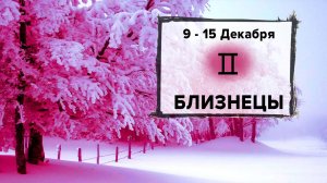 БЛИЗНЕЦЫ ♊ 9 - 15 Декабря 2024 | Расклад таро на неделю для знака Зодиака Близнецы