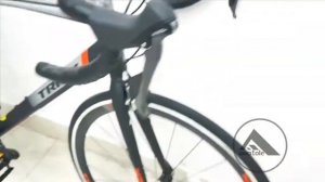 TRINX CLIMBER 2.0 sử dụng tay đề lắc SHIMANO Claris FD-R2000 16speed