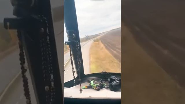 The helicopter is flying on a mission in Ukraine смотреть онлайн