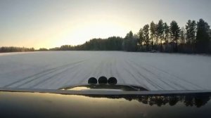 Subaru Legacy bc5 on the ice