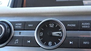 Range Rover L320/322: How to set the Clock