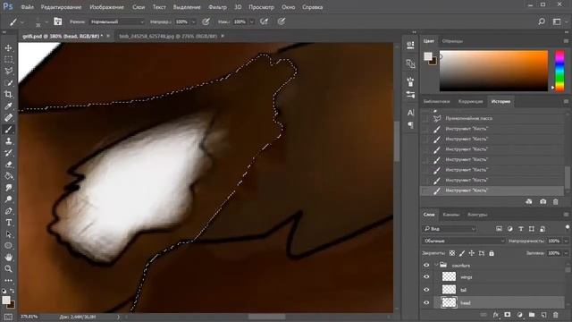 Рисуем грифона - SpeedArt