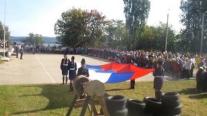 Андреевский флаг -   поёт Вика Циганова