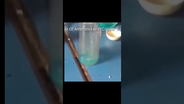 Reaction Of Ammonia with Copper Sulphate (Tetra Amine Copper Sulphate ) Class X and O level смотреть онлайн
