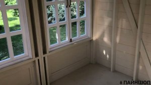 Застекленная беседка Виктория для сада