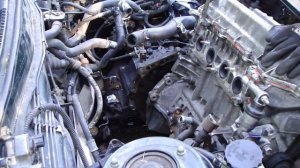 How to replace Toyota Corolla VVT-i engine project: Part 44/52 Engine back installation