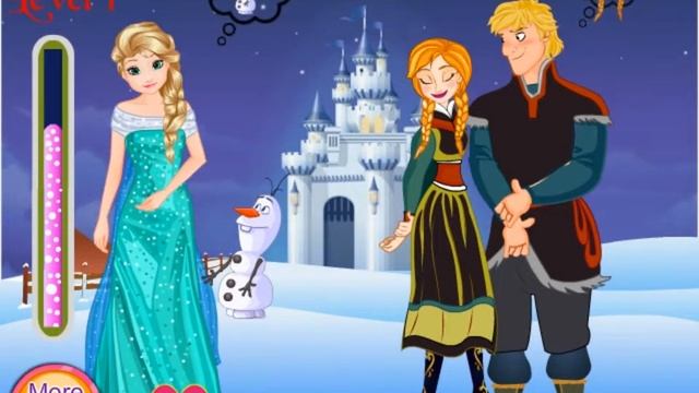 Frozen Anna Secret Kiss (Холодное сердце: секретный поцелуй Анны) смотреть онлайн