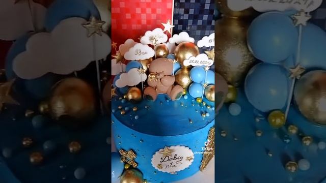 тортик на годик мальчику
