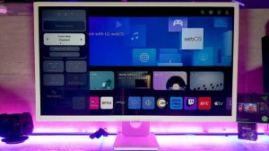 LG MY VIEW SMART MONITOR 32SR50F UNBOXING! HDR DISPLAY AND AI FEATURES! | BEST GAMING MONITOR!