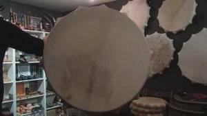 Бубен Big Earth 62х62х9см / Шаманский бубен / Шаманский бубен Big Eart / shamanic.moscow