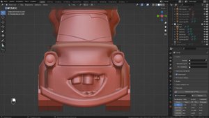 Грузовичок с ёлкой 4