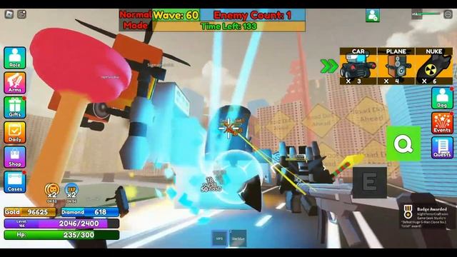 Roblox Bathroom Attack(Titan TV man 2.0 vs G-Man Clone No.2 and Geek) [Skibidi Toilet Wars] смотреть онлайн