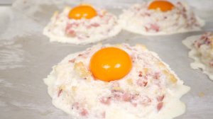 Знаменитый рецепт облачных яиц! Рецепт завтрака только из 3 ингредиентов