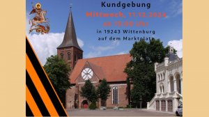 Bis nächsten Mittwoch am 11.12.2024 in Wittenburg! #staatenlos.info