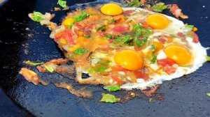 ШАКШУКА / ШАКШУКА НА САДЖЕ / ВКУСНАЯ ЕДА / ЯИЧНИЦА С ОВОЩАМИ