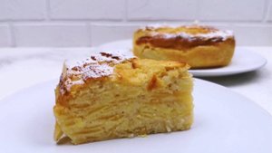 Больше яблок, чем теста. Невидимый яблочный пирог