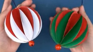 игрушка-шар из бумаги