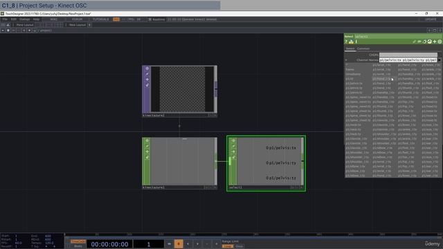 9 -Project Setup - Kinect OSC