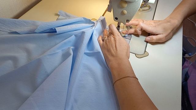 самый легкий способ обработки разреза рукава
