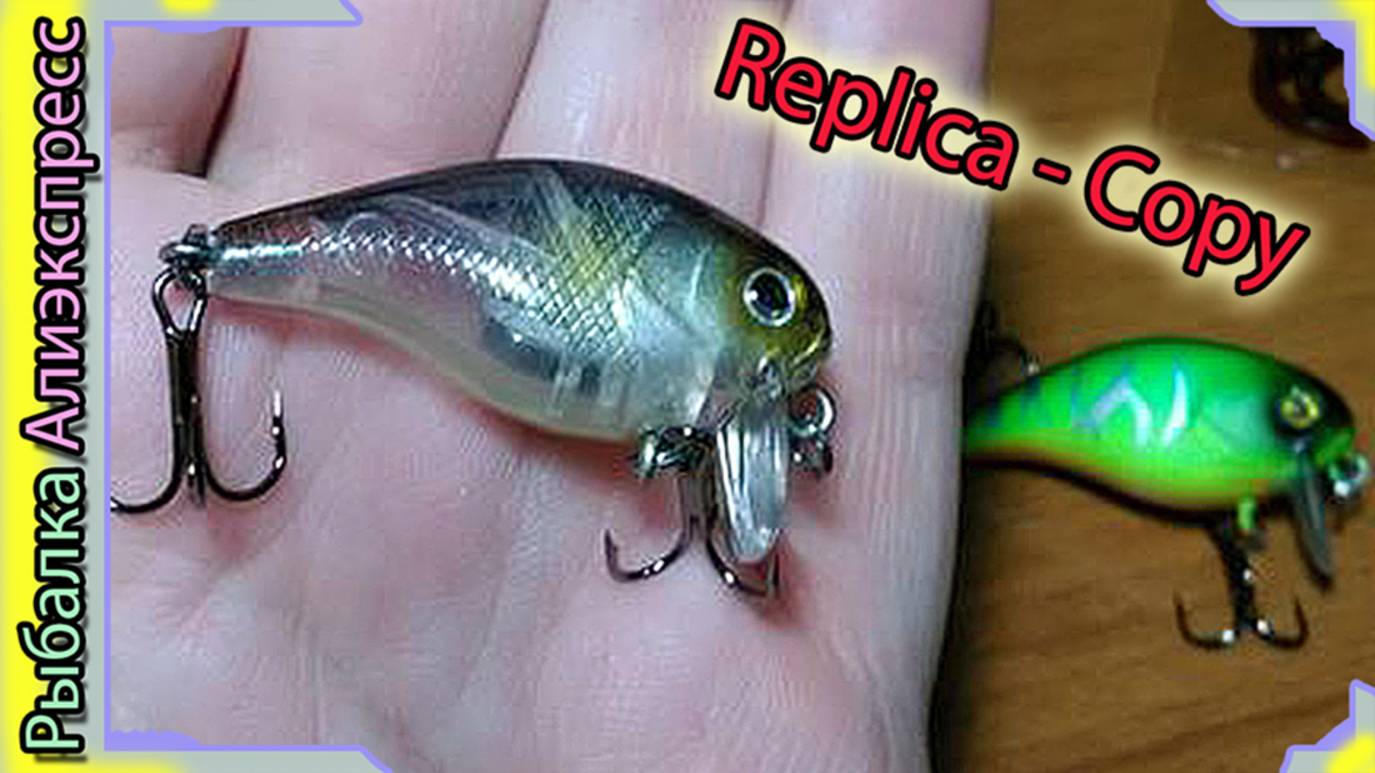 Копия - Jackall Chubby 38 SSR - воблер для голавля на мелководье - с Али экспресс (Китайский)