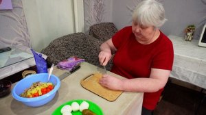 утро и салат