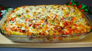 Обязательно попробуйте этот рецепт! Быстрый и простой рецепт ужина с макаронами и курицей.