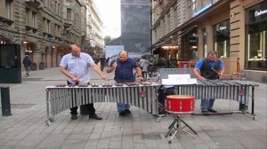 Музыка. Российские виртуозы. Ксилофон на улицах Хельсинки.
