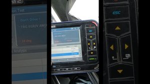 Алгоритм проверки системы EGR с помощью диагностического сканера. В данном примере EGR исправен.