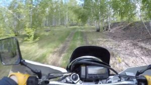 Покатушки на Suzuki Djebel 250 или проколотое колесо))