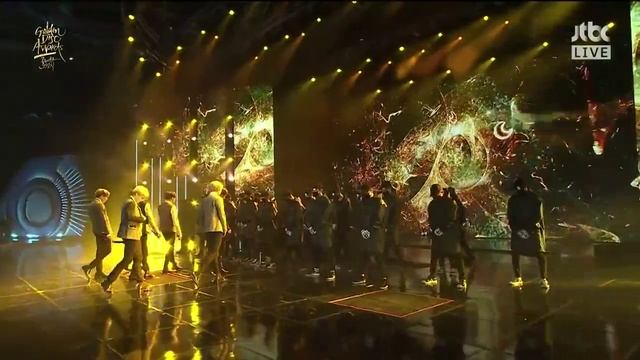 VIDEO  BTS - CHRONICLE (HQ)   31st Golden Disc Award 170114 (720p)