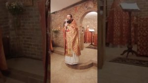 Проповедь иерея Павла Каледы в день памяти св. Вмц. Екатерины